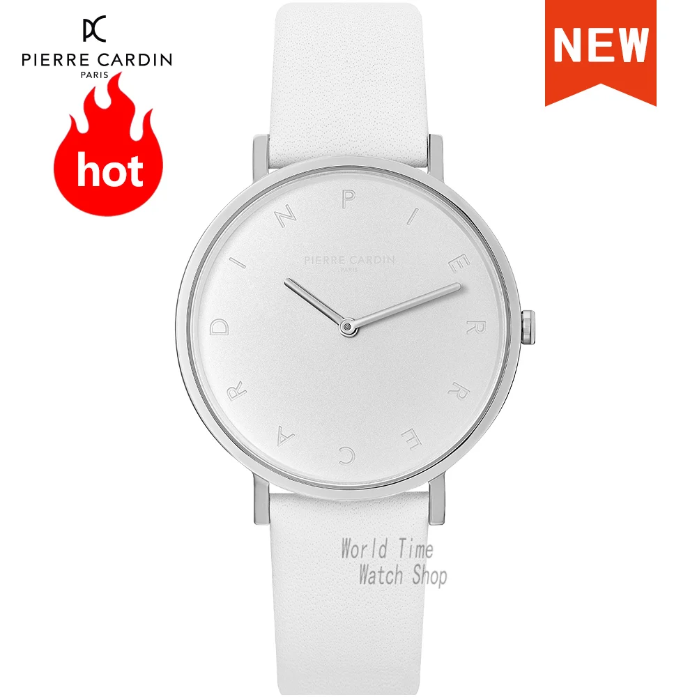 

Pierre Cardin Watch clearance sale Top Luxury Fashion Simple Large Dial Waterproof Quartz Watch Ladies Watch reloj mujer