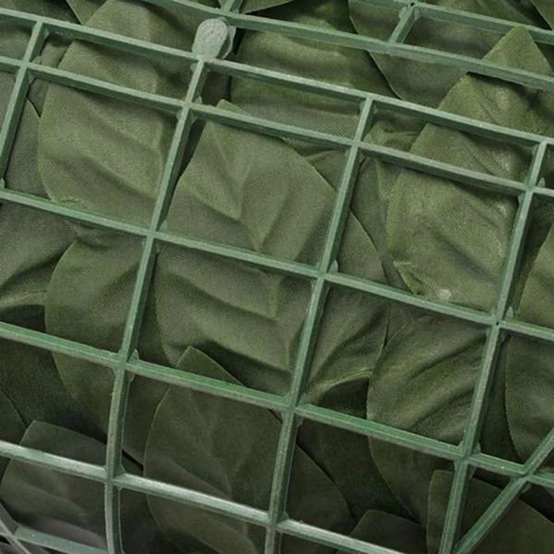 10 шт. искусственный забор для растений зеленый лист панели забора