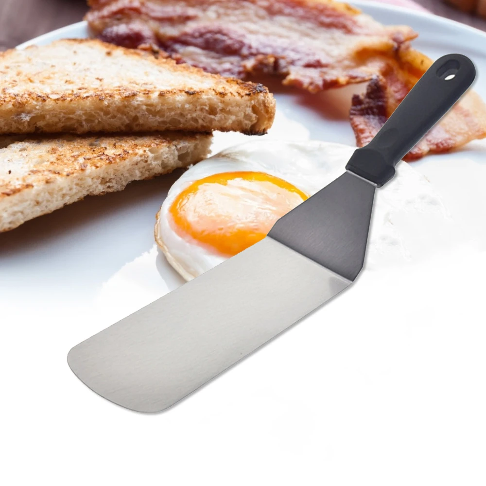 

Griddle Accessory Tool Professional Grill Spatula & Scraper Set Flipper Stainless Steel Hamburger Turner For BBQ Flat Top Grill