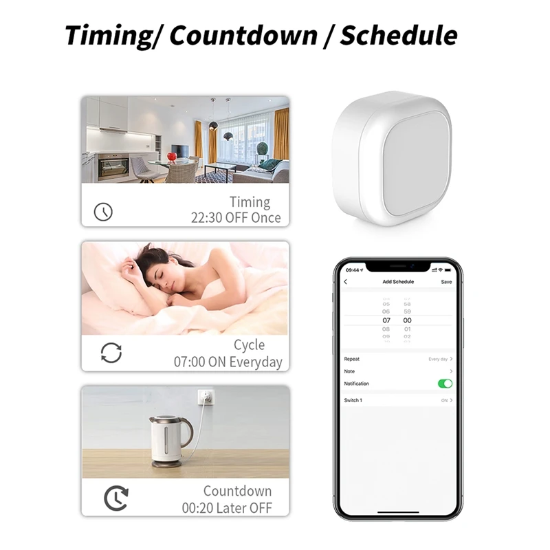 Tuya Zigbee Switch Smart Home Automation Breaker Life App Remote Control Timer DIY Support Alexa | Электроника