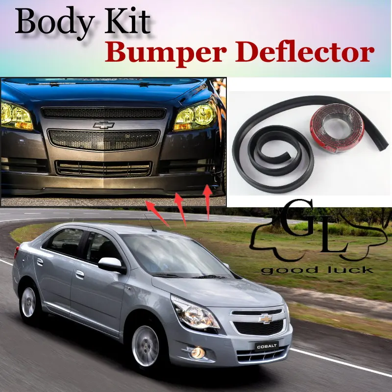 

Кобальтовый бампер губы для Chevrolet/Автомобильный спойлер для салона губ для тюнинга автомобиля/комплект кузова + полоса/Автомобильная устой...