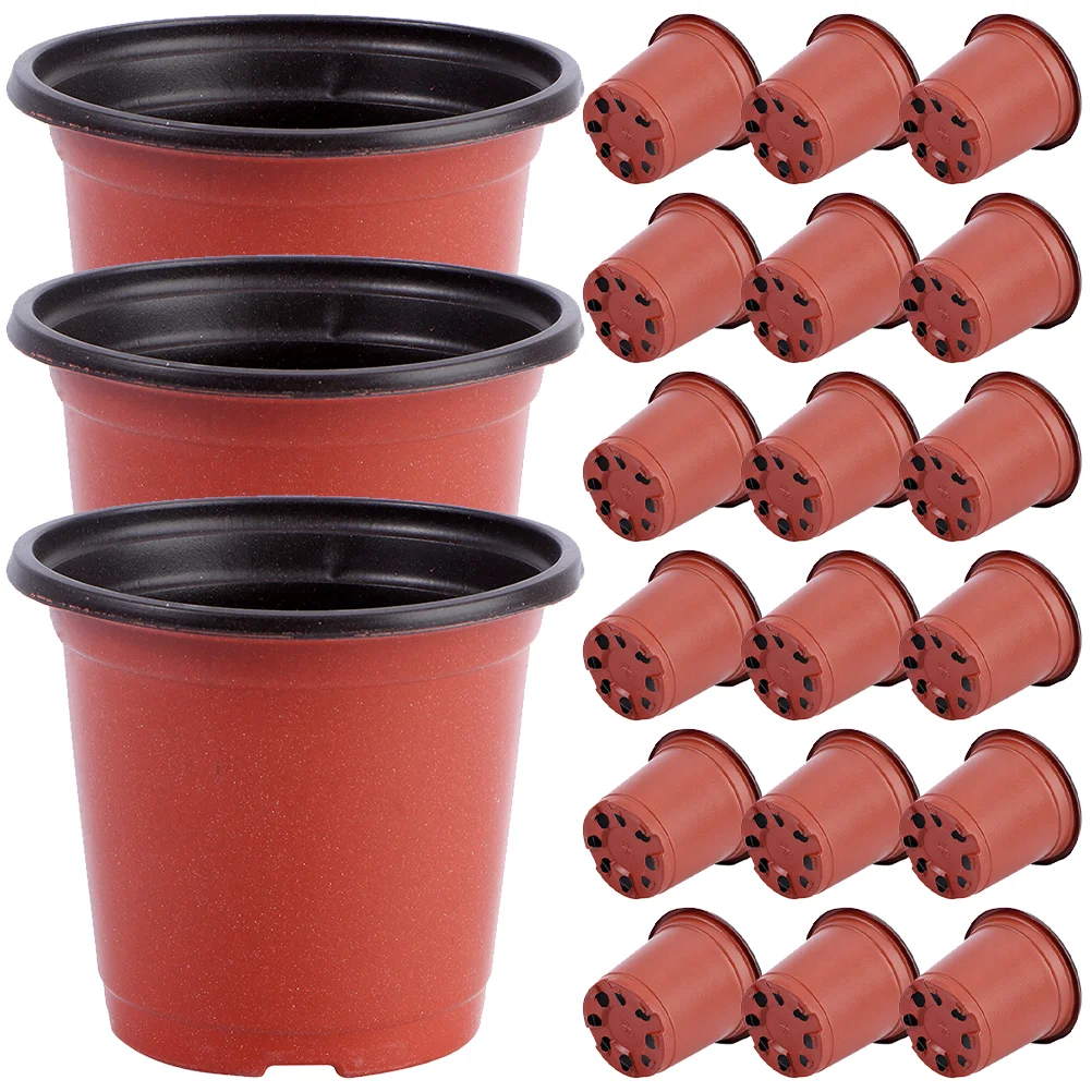 

100 Pcs Pot Gardening Plant Cup Moisture Flowerpot Nursery Strawberry Planter Propagator Plastic Outdoors