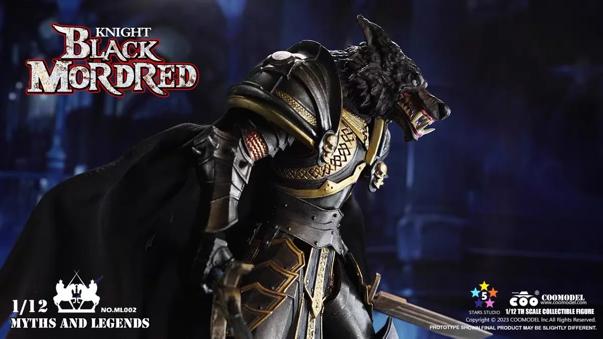 Фото В наличии: Фигурка COOMODEL ML002 Myth and Legend Mordred Black Knight 1/12 №5
