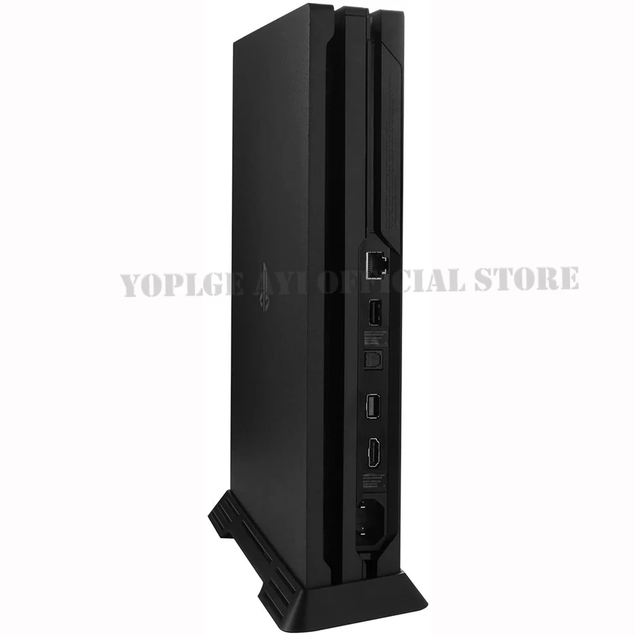 Вертикальная стойка PS4 Pro с вентиляционными отверстиями и противоскользящими ножками для устойчивости для игровой консоли Sony Playstation 4 - аксессуар для игр PS.