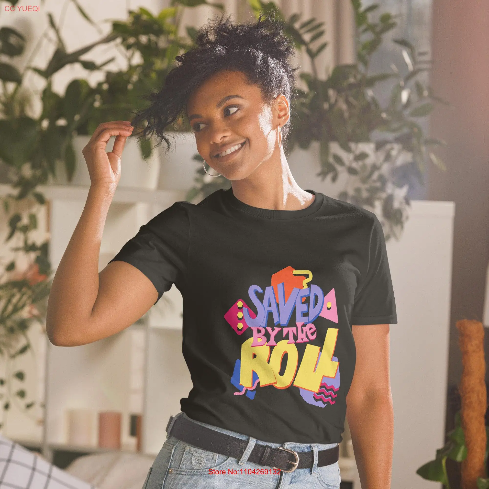 Футболка Saved by the Roll с длинными или короткими рукавами