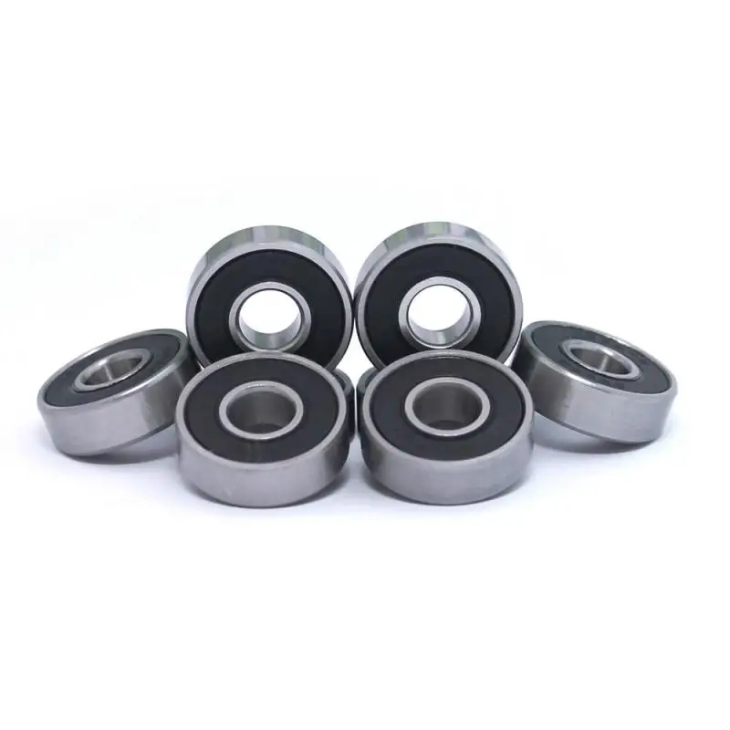 

Hot High Performance Bearings Stainless Steel Roller Skate Scooter Skateboard Wheel Bearings Black Bearings 608-2RS