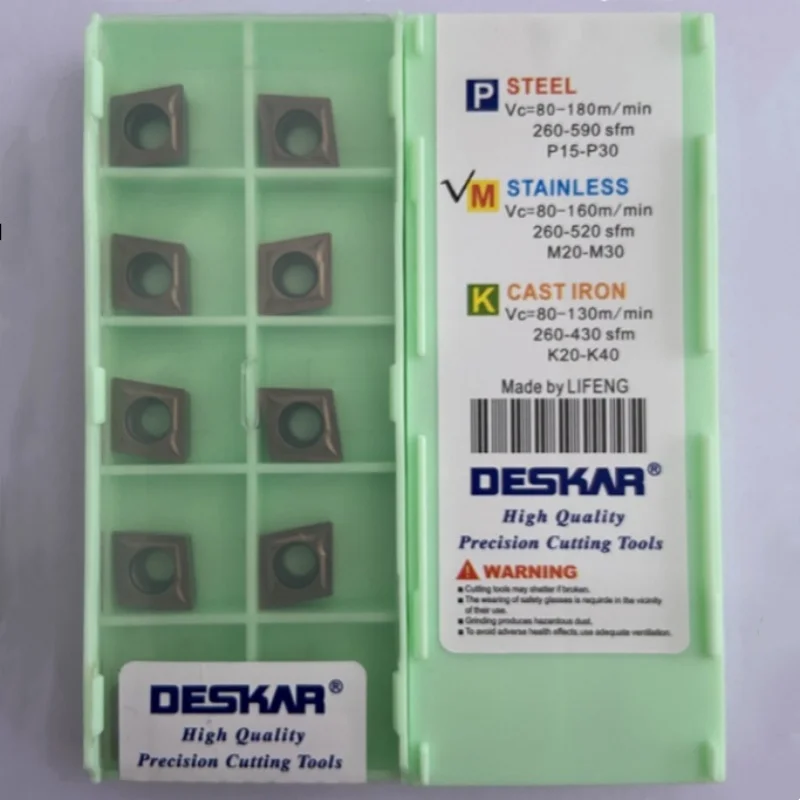 CCMT120408 LF6118 CNC токарный инструмент лезвие карбидные вставки высококачественные