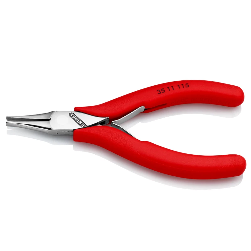 Электронные плоскогубцы KNIPEX 35 11 115 длиной мм прочный конструкционный зажим с