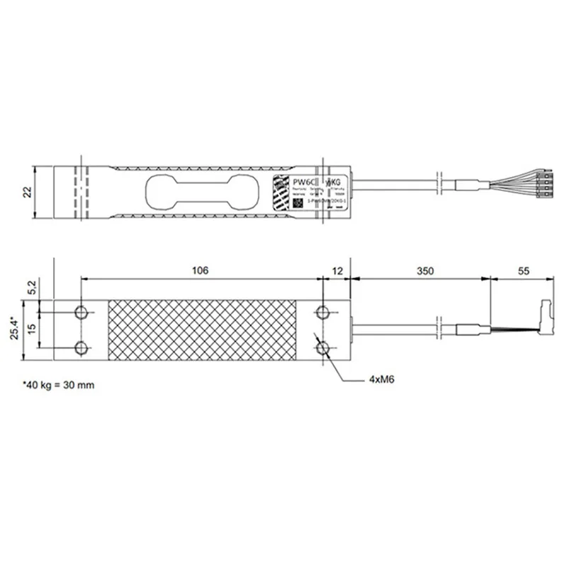 Фото Тензодатчик одноточечный PW6CC3MR 3 кг, 5 кг, 10 кг, 15 кг, 20 кг, 30 кг, 40 кг для динамического взвешивания №5