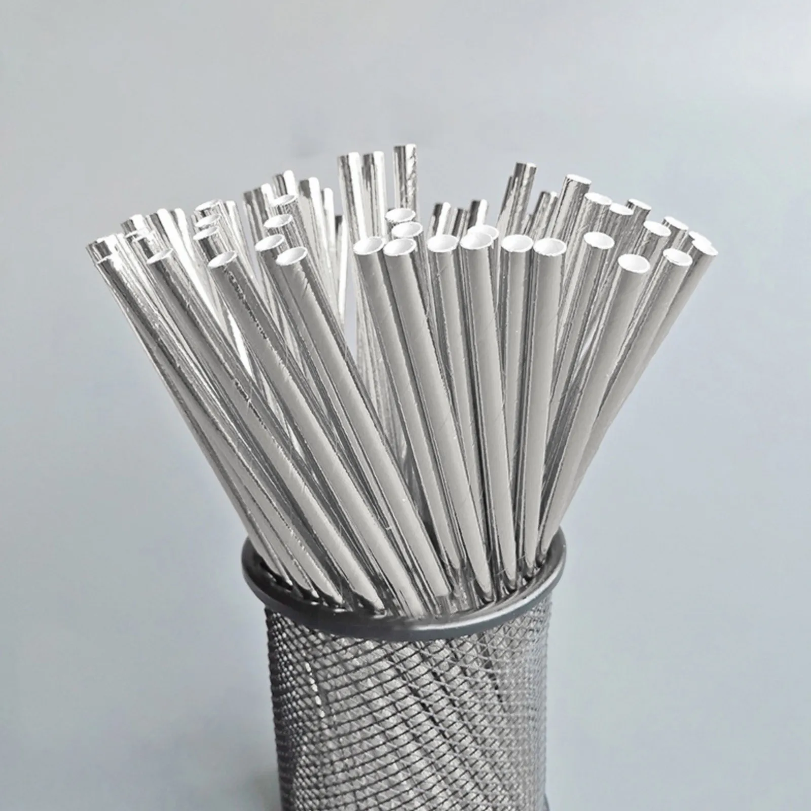 

Одноразовая биоразлагаемая бумажная солома, 10 цветов