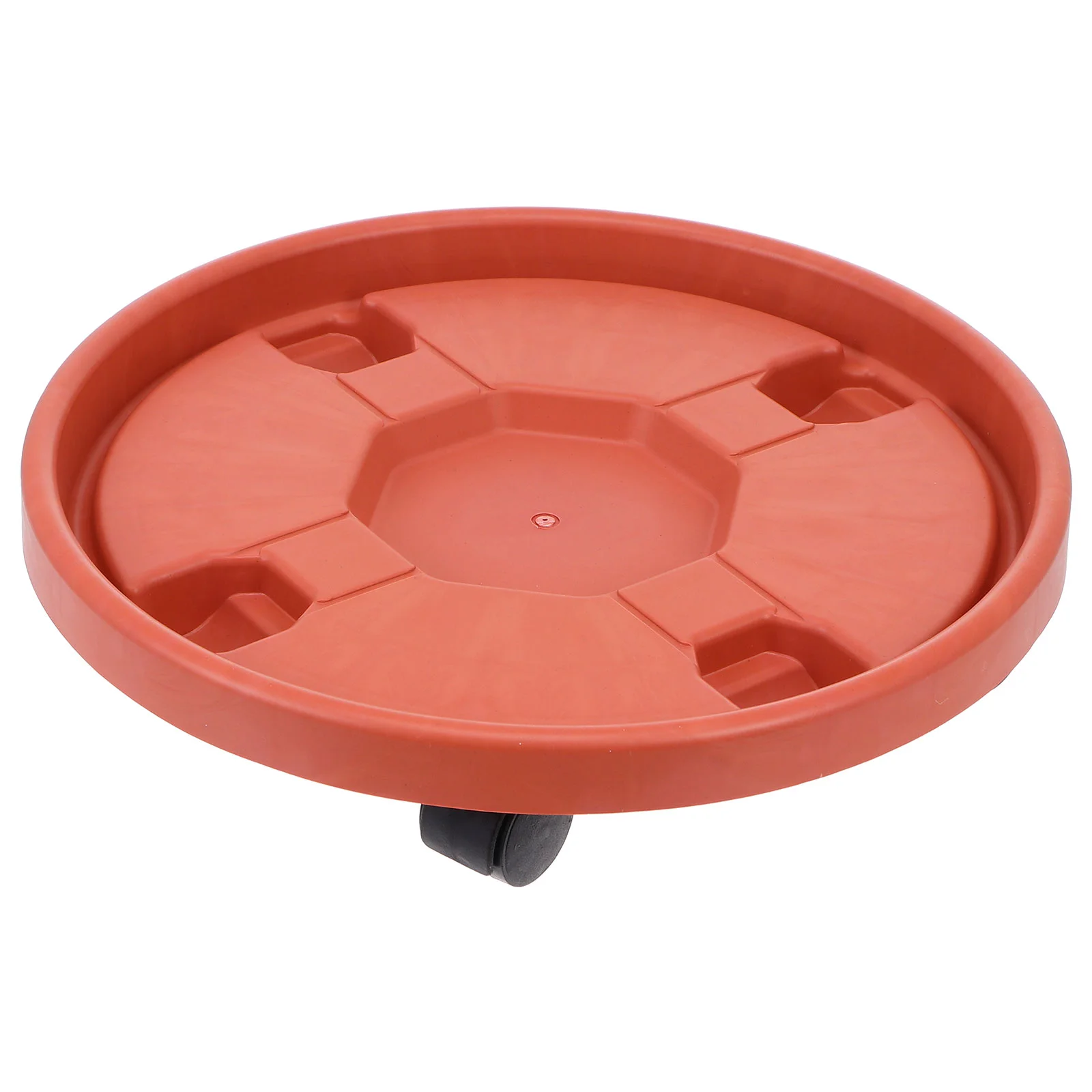 

Pot Dolly Flower Wheels Planter Stand Tray Trolley Rolling Mover Pallet Duty Heavy Saucers Potted Saucer Round Metal Wheel