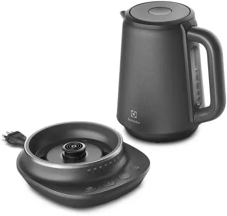 

jarra eletrica desligamento automatico capacidade 1,7L sistema segurança manter aquecido indicador transparente EKP70 inox 220v