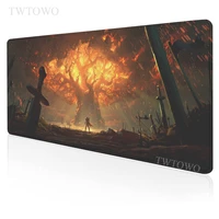 world of warcraft mousepad new xxl large computer keyboard pad mouse mat soft laptop carpet office natural rubber mouse mat