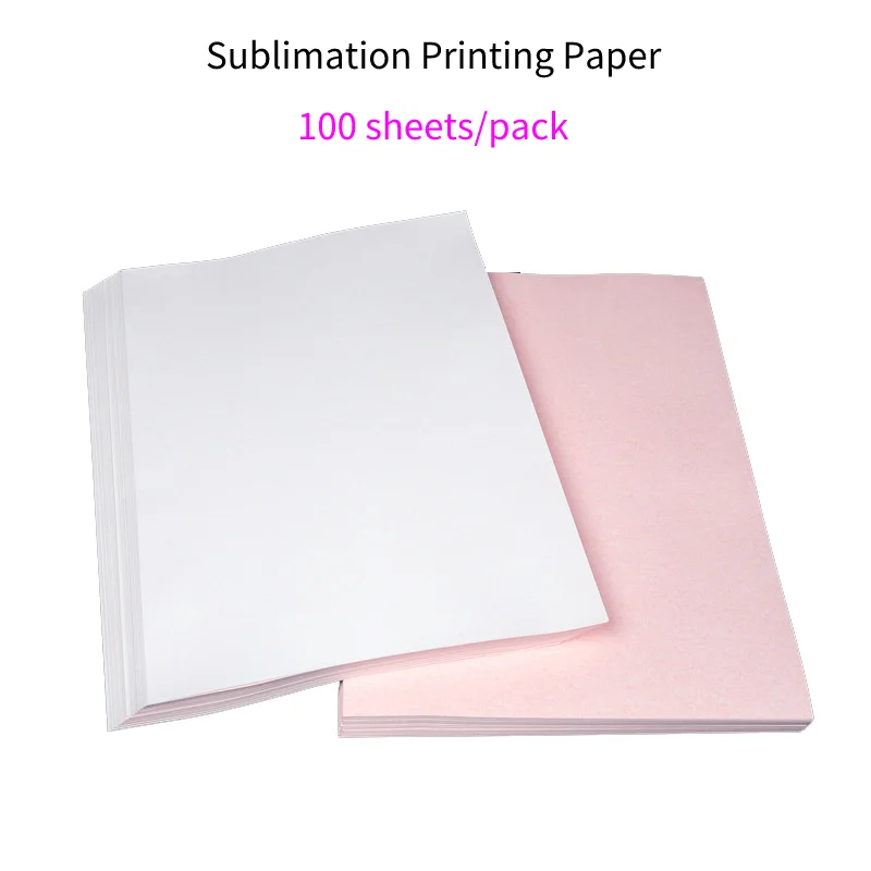

50/100 Sheets A4 Sublimation Paper Heat Transfer Paper For Inkjet Print on Aliminum Board Fabric Bag T-shirts Craft Supplies