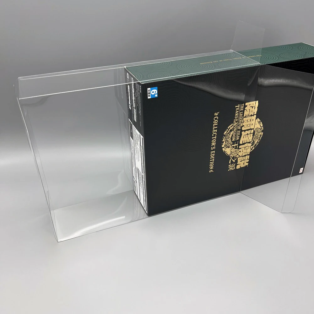 

1 Box Protector For Nintendo Switch The Legend of Zelda: Tears of the Kingdom Collector's Edition Clear Display Case Collect Box