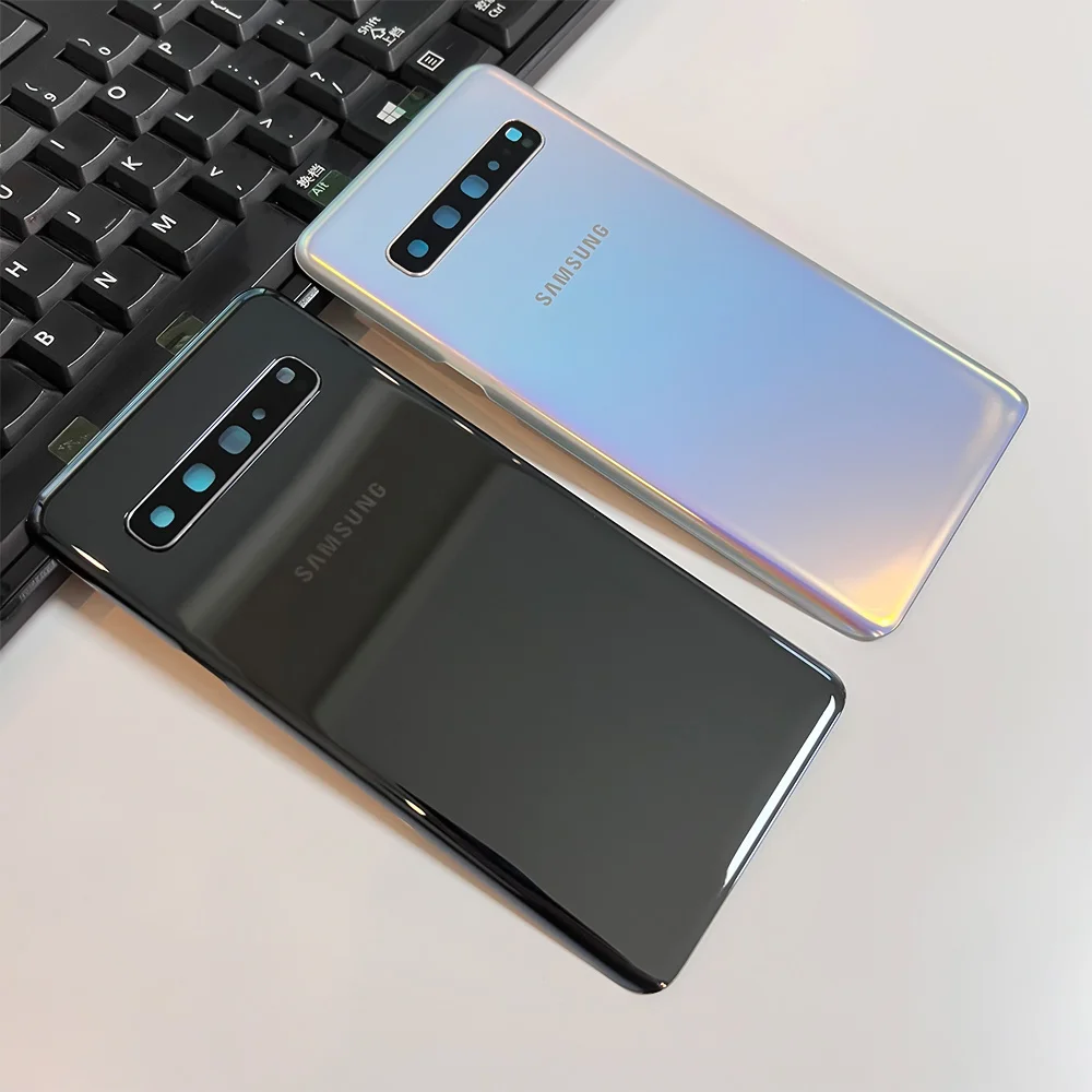 Original Replacement Battery Back Cover Door Glass Case For Samsung Galaxy S10 5G version Phone Back Cover Case Glass Backshell