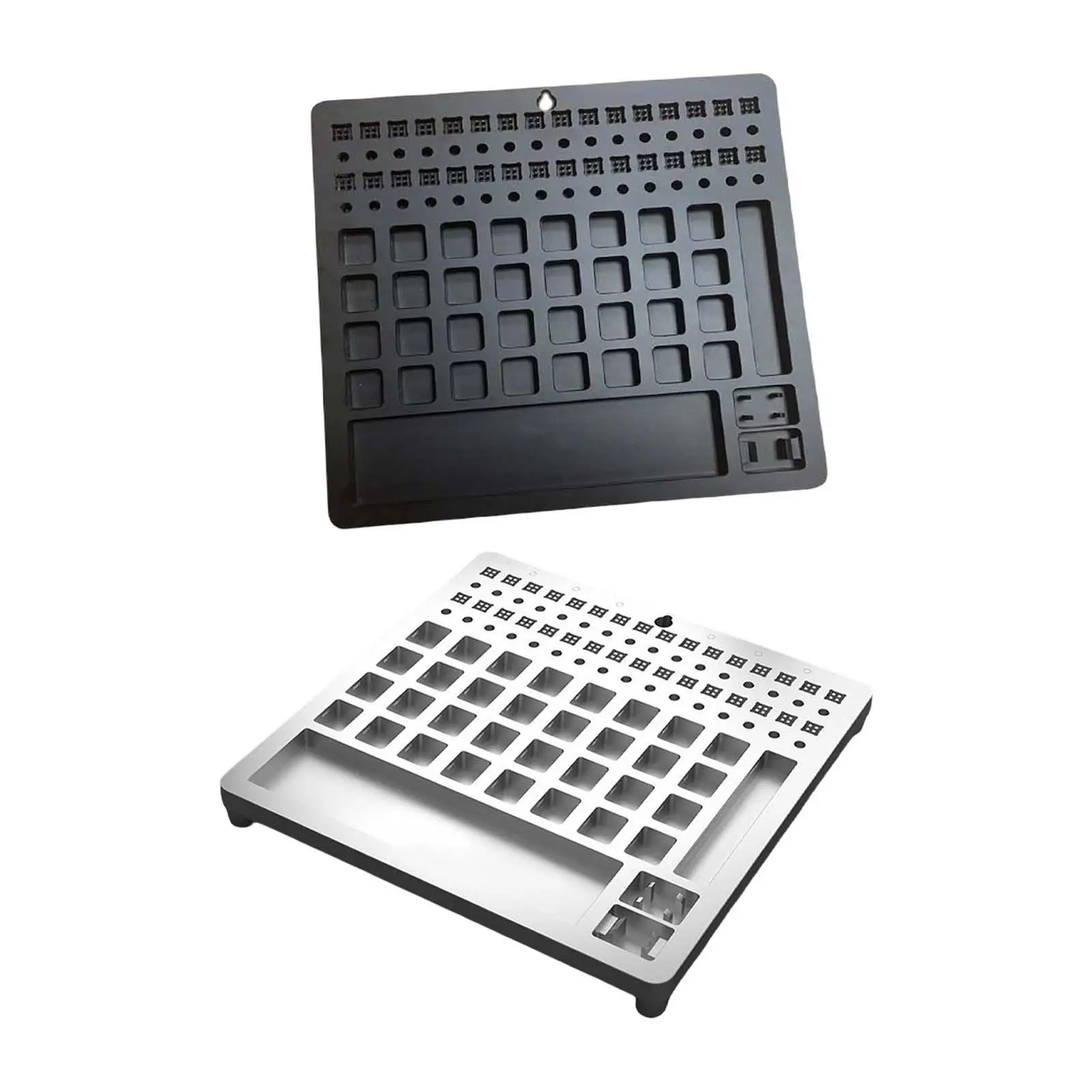 

Metal 32 Switch Lube Station Opener Acrylic MX Box for Most Mechanical Keyboards Cover Removal Platform Anti Slip Base for Gamer