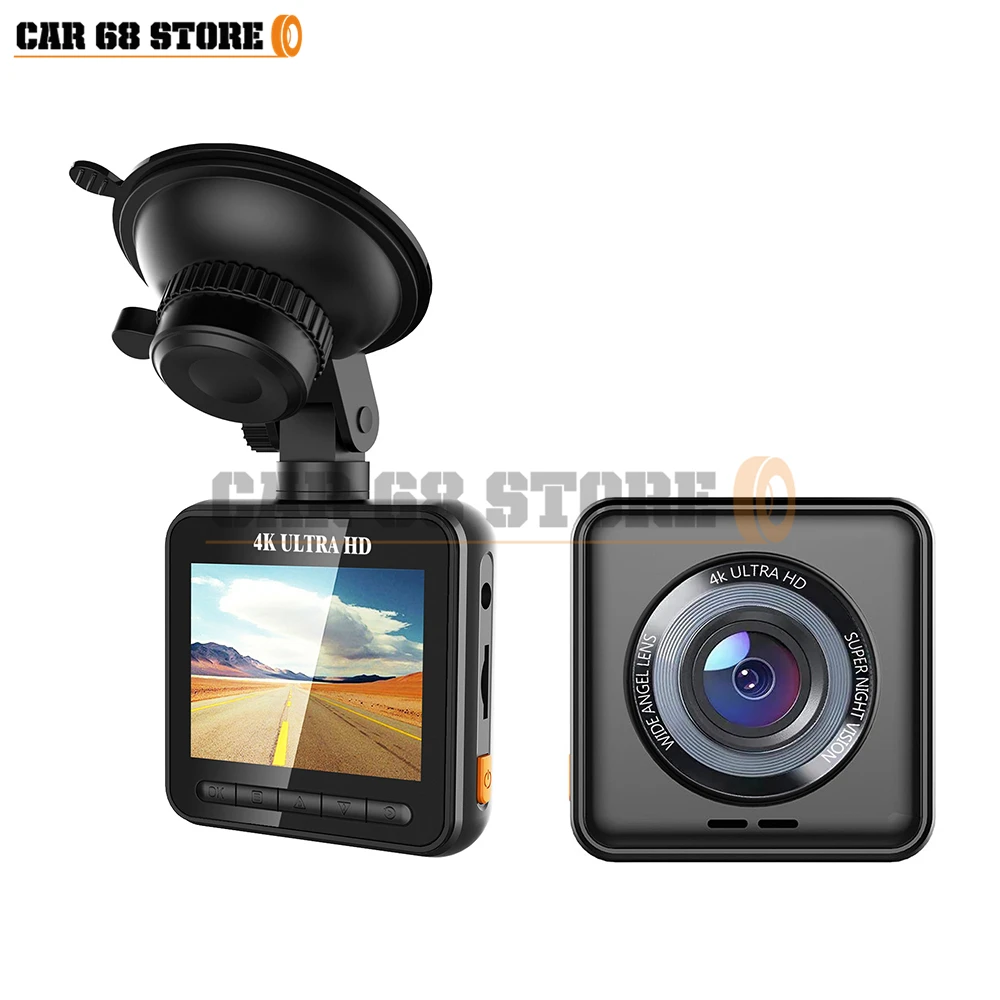 

Dash Cam Dual Lens 4k Uhd Recording Car Camera Dvr Night Vision Wdr Built-In Gps Wi-Fi G-Sensor Motion Detection