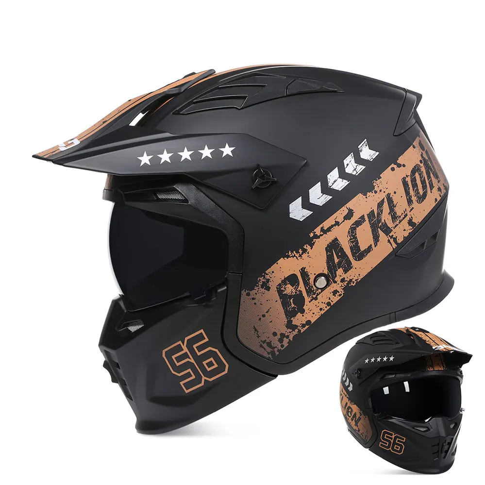 

Full Face Open Face Modular Helmets Off Road Racing Helmet DOT Approved Motorcycle Motocross Motorbike Dirt Bike Capacete Moto
