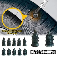 10203040pcs vacuum tyre repair nails for car motorcycle trucks scooter tire puncture repair universal tubeless rubber nails