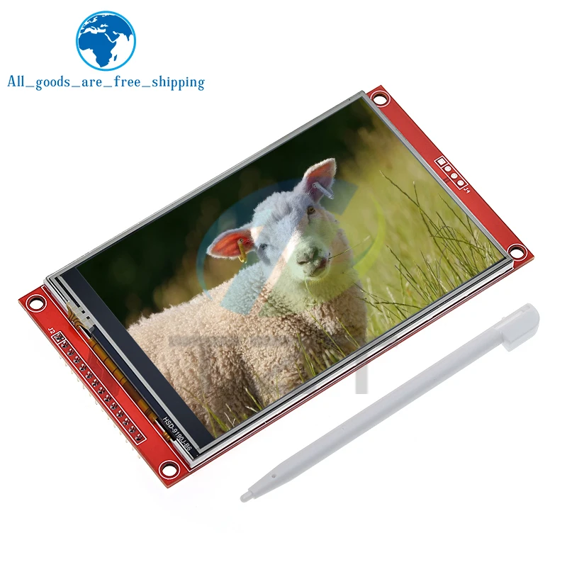 

Модуль ЖК-экрана TFT 4,0 дюйма SPI Serial 480x320 HD Электронные аксессуары с чипом драйвера ST7796