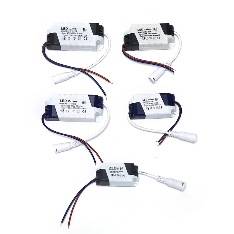 1PC 1-3W/4-7W/8-12W/12-18W/18-24W New Transformer LED Driver Power Supply Light Lamp | Dimmers