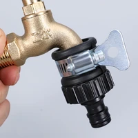 durable universal water faucet adapter plastic hose fitting quick connector fitting tap for car washing garden irrigation