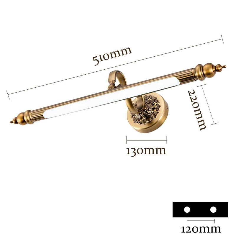 

Настенный светильник WECUS коричневый бронзовый LED 8Вт