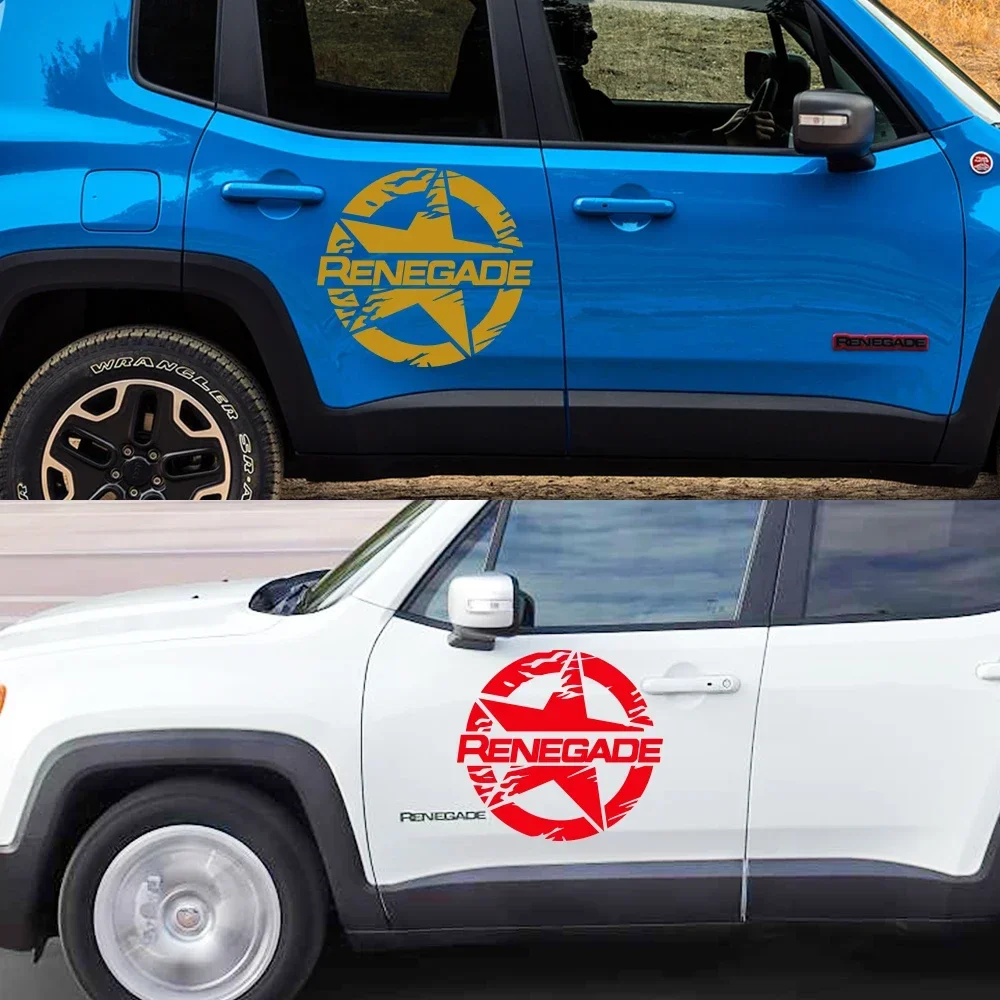 Стильная виниловая плёнка для Jeep Renegade 2016-2023