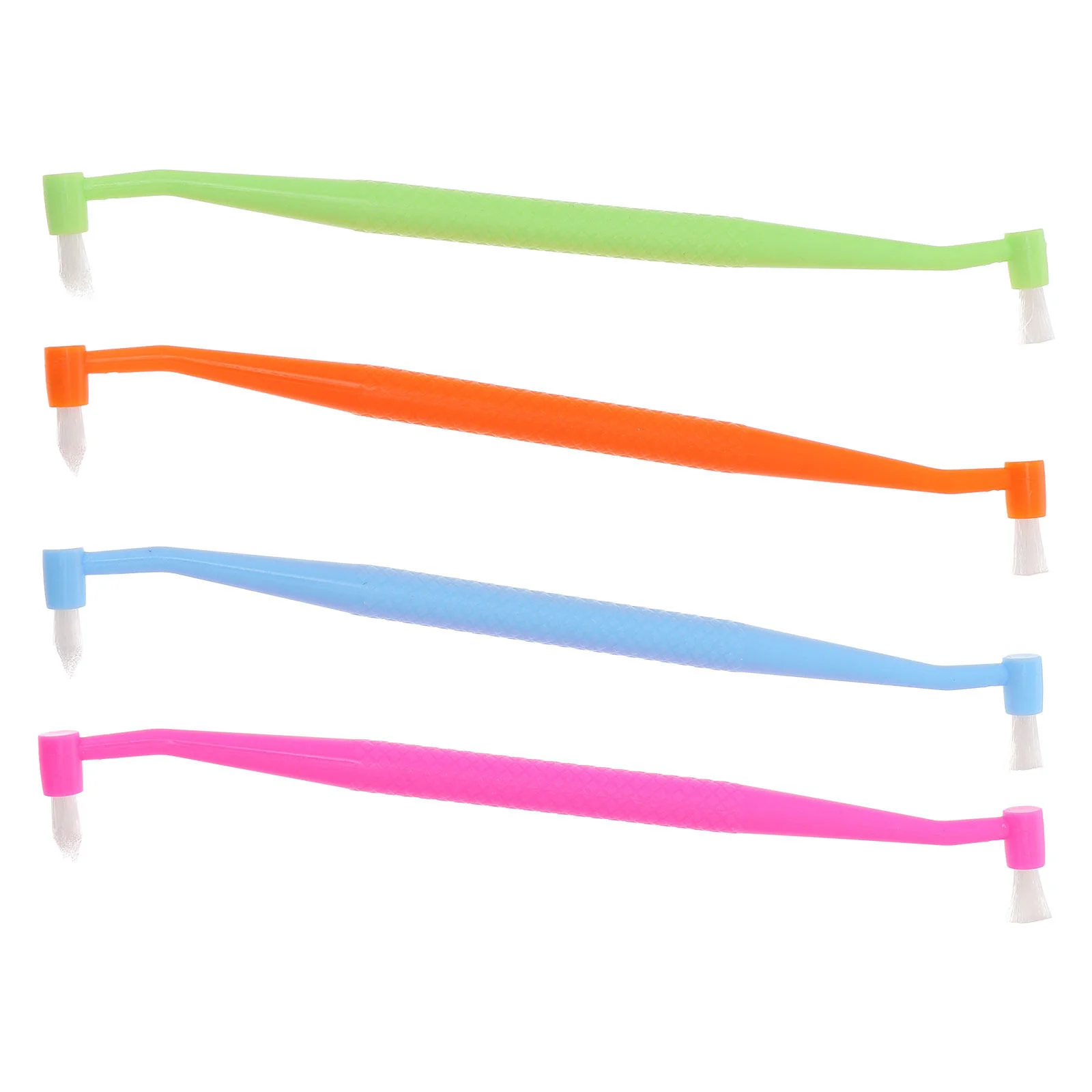 

4 Pcs Cleaning Brush Floss Toothbrushes Braces Interdental Interspace Tuft Tapered