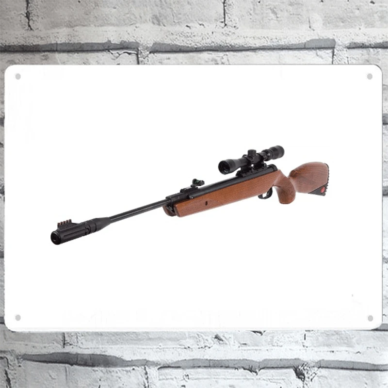 

New Umarex Ruger Yukon Magnum .22 Air Rifle W/Scope Wall tin sign 8*12inch