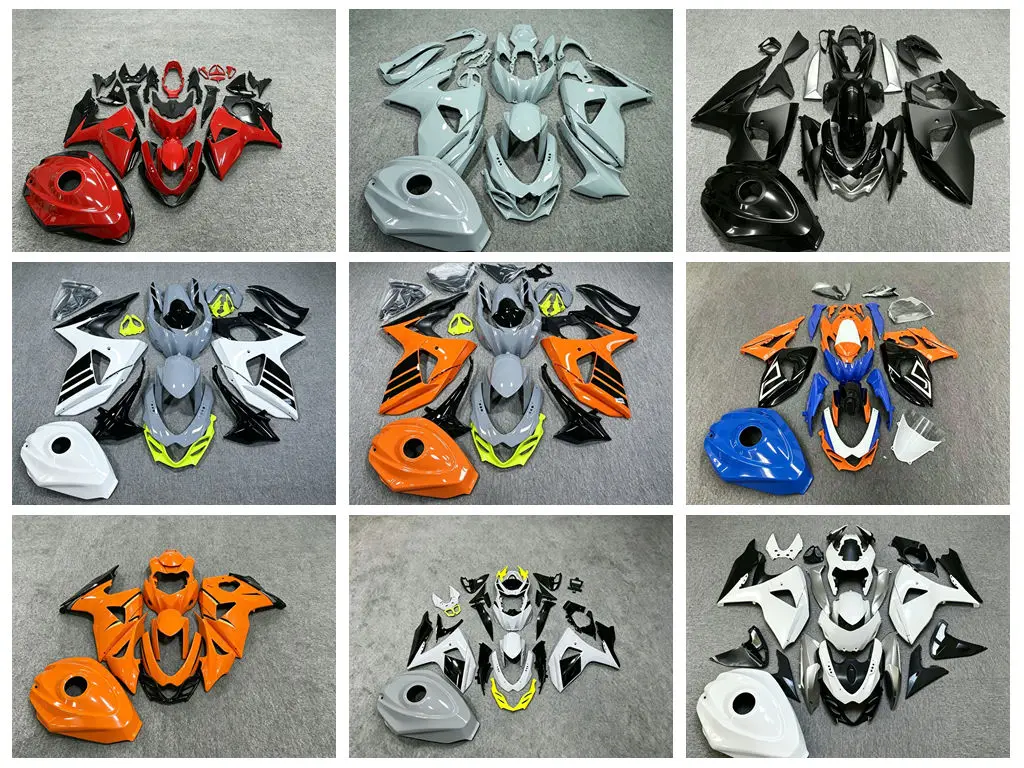 Фото Подходит для мотоцикла Suzuki GSXR1000 K9 (2009-2016), комплект для переоборудования, обвес, аксессуары, многоцветные, на выбор и с возможностью индивидуальной настройки. №1
