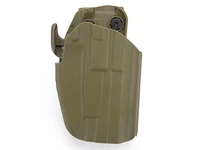 military tactical gun holster right hand molle belt airsoft glock 17 18 20 21 22 37 handgun waist pouch hunting accessories
