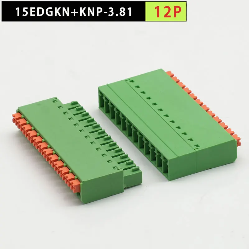 

Комплект плоских пружинных разъемов 3.81мм 15EDGKNP серии