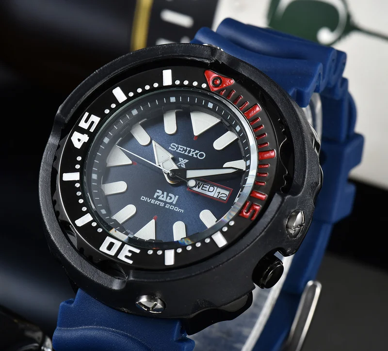 Мужские модные часы креативной формы с круглым циферблатом и силиконовым