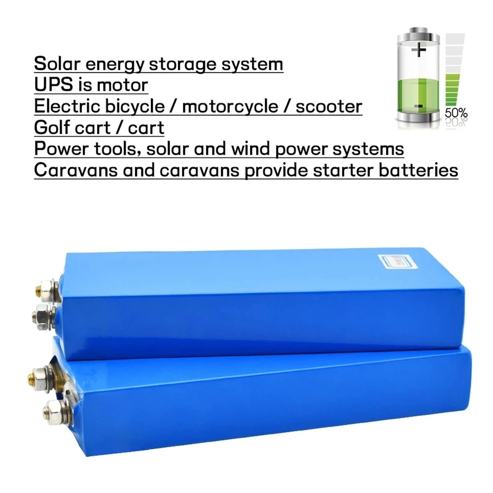 LiFePO4 Batterij 3.2V 25000Mah 25Ah Mobiele Lithium-ijzerfosfaat Diepe Cycli Voor Diy 12V 24V 36V 48V Zonne-energie Ups Power |