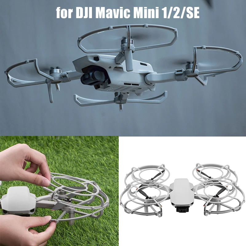 

BRDRC Propeller Guard for DJI Mavic Mini 1/2/SE/2 SE Propeller Protector Props Wing Fan Cover Two Modes Cage Drone Accessories