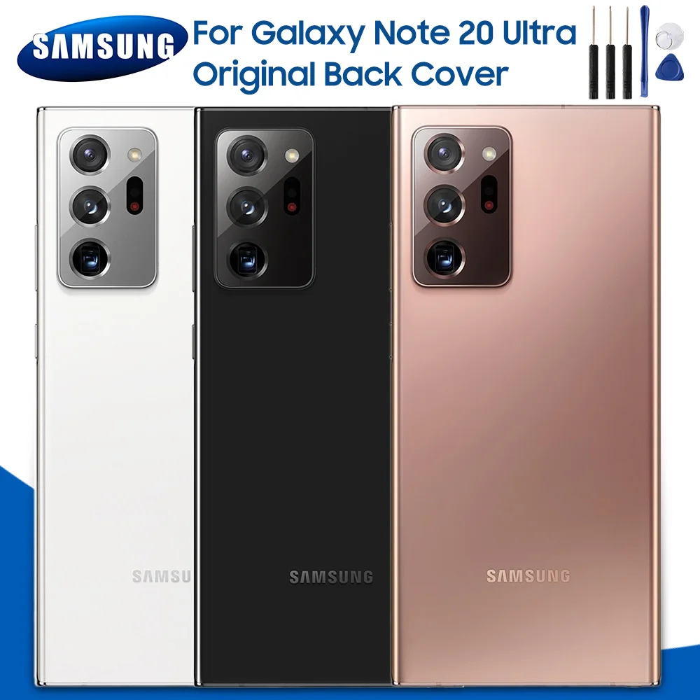 

Оригинальный стеклянный чехол для Samsung Galaxy Note 20 Ultra Note20 Ultra, задний корпус, задняя крышка для телефона