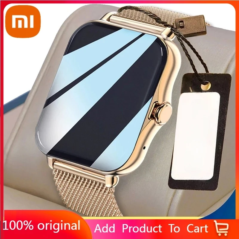 

Xiaomi Smart watch Men 1.69" Color Screen Full touch Fitness Tracker Bluetooth Call Smart Clock Ladies Smart Watch Women