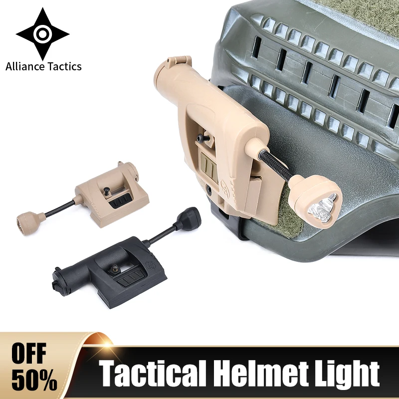 

Тактический шлем для страйкбола, уличная охотничья лампа для выживания MPLS, 4 режима, цвет зеленый, красный, фонарик