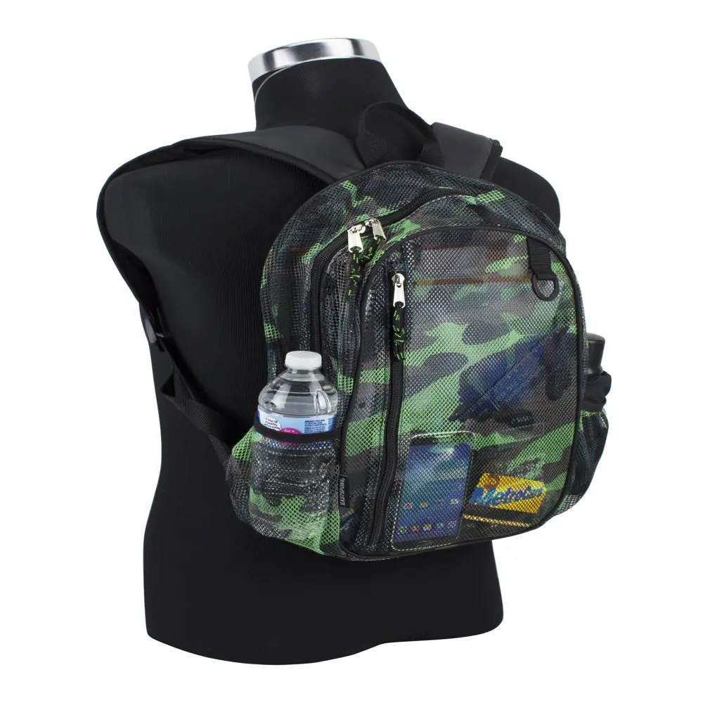 Sport Mesh Backpack, Camo