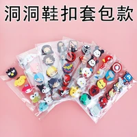10pcsset marvel super hero spiderman iron man hulk anime shoe buckle fit sneakers croc charm jibz decoration accessories gifts