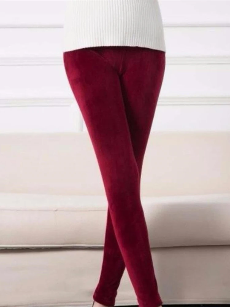 Теплые женские леггинсы CUHAKCI |