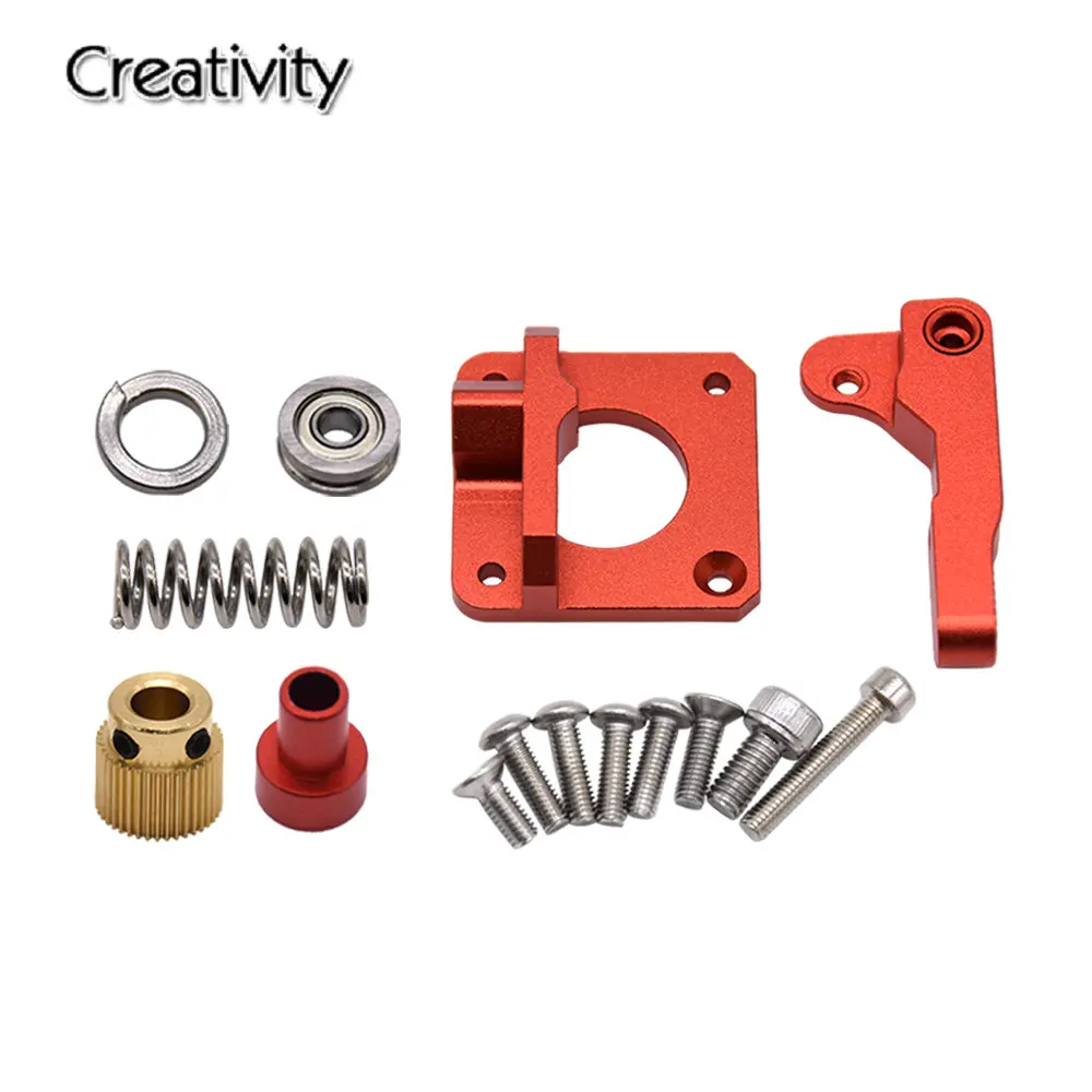 Детали для 3D-принтера Creative MK8 экструдер с двойной передачей 2 в 1 двухцветный