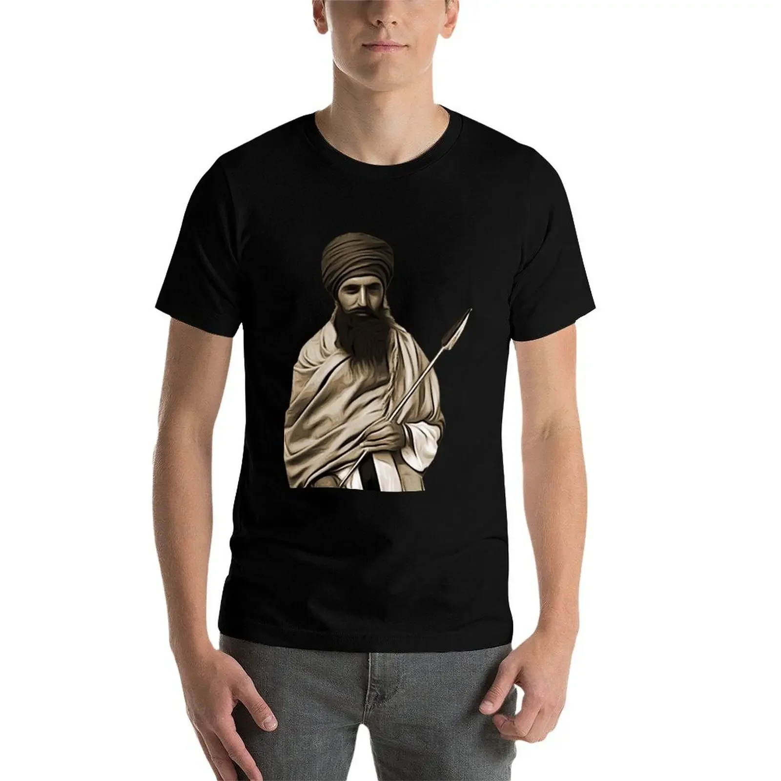 Футболка Sant Jarnail Singh Bhindranwale забавная футболка с синим замком подарки для парня
