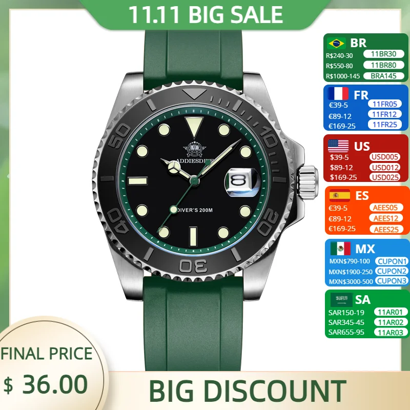 41 мм кварцевые часы роскошные мужские для отдыха из нержавеющей стали серебряные