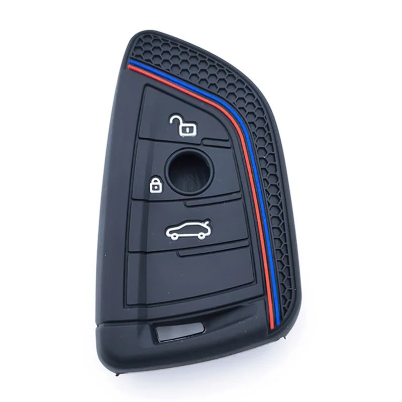 

Силиконовый Чехол Для Автомобильного Ключа BMW F48 F46 F10 F20 F30 X1 X2 X3 X4 X5 X6 Z4 1 2 3 4 5 6 7 Серии - Прочный Защитны...