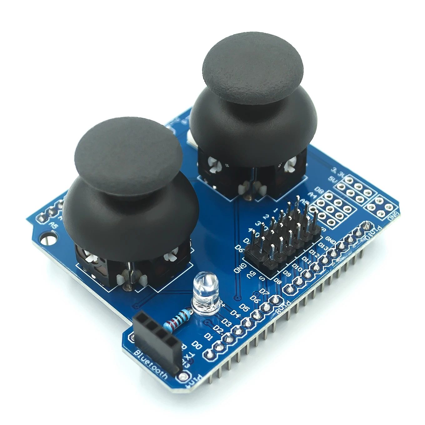 

Electronic building blocks Dual PS2 game joystick button module JoyStick compatible with UNO R3