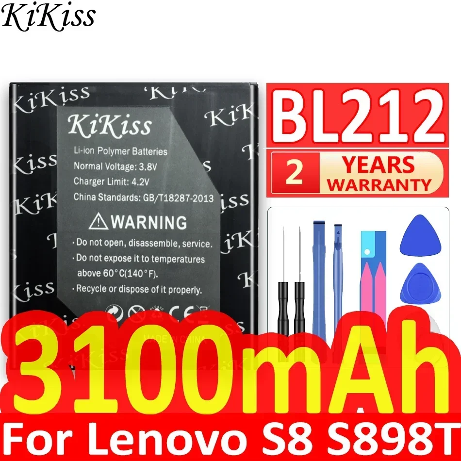 Аккумулятор BL217 BL198 BL197 BL226 BL220 BL212 BL245 LB002 для Lenovo S5 S8 S898T S60 S668T S850 S860 S889T A820 S890 A850 S930