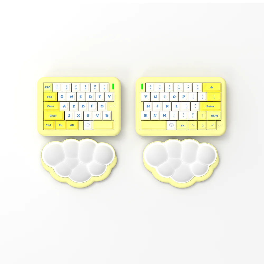 Раздельный программируемый пользовательский эргономичный 67 клавиш